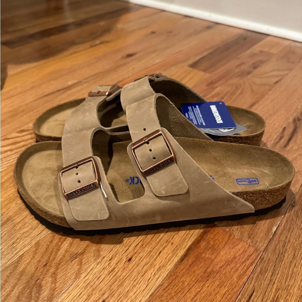Birkenstock Tan Arizona Sandal -NWT
